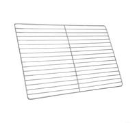 Rejilla de cocina de malla de acero inoxidable de 30 x 25 cm y 30 x 45 cm para camping, picnic, barbacoa al aire libre, hornear, enfriar, distribución uniforme del calor, resistente a la corrosión