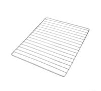 Rejilla de cocina de malla de acero inoxidable de 30 x 25 cm y 30 x 45 cm para camping, picnic, barbacoa al aire libre, hornear, refrigeración, distribución uniforme del calor, resistente a la