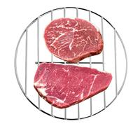 Rejilla de cocina - Grid Grill Barbacoa Bandeja | Librero para Cocinar | Rejilla De Acero Inoxidable Para Cocina | Campamento Para Picnic Asado Vaporizadores Vaccalo Olla Jardín Estufas A