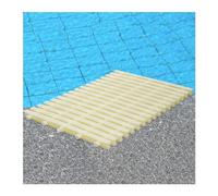 Rejilla de desagüe para piscinas, cubierta de desagüe de suelo flexible resistente a los rayos UV, filtro protector de canaleta antideslizante, rejilla de desagüe para entrada（40x100cm-19PCS）