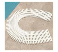 Rejilla de desagüe para piscinas, Tamaños múltiples de la rejilla plástica del desbordamiento drenaje piscina ABS(25x100cm)