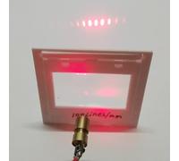 Rejilla de difracción de transmisión óptica con 50/100/300/600 líneas para demostración de enseñanza del espectrofotómetro y experimento de espectroscopia (50 líneas)