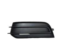 Rejilla de doble listones de repuesto para A1 2010-2014 parachoques delantero, luz antiniebla, decoración negra, cubierta de lámpara antiniebla 8X0807681A 8X0807682A Rejilla frontal de riñón (solo