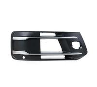 Rejilla de doble listones de repuesto para Q7 2016-2019 rejilla de lámpara antiniebla debajo del parachoques delantero del marco del automóvil 4M0807681 4M0807682 rejilla frontal de riñón (par