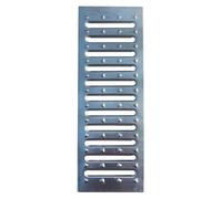 Rejilla de drenaje de acero inoxidable Heavy-Du - Colador de canal al aire libre para patio, acera, terraza de piscina y soluts de drenaje comerciales