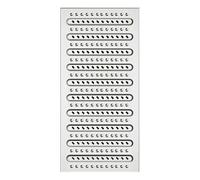 Rejilla de drenaje de acero inoxidable para drenaje al aire libre, 58 x 35 x 1,5 cm, cubierta de alcantarillado resistente, estructura estable, solución de gestión de agua de lluvia y aguas residuales