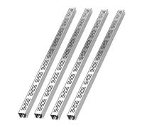 Rejilla de drenaje de canal lineal de acero inoxidable for drenaje exterior - Diseño fácil de extraer(4pack 7x3cm)