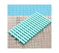 Rejilla de drenaje de ducha ABS con 3 interfaces, cubierta de salida empalmada para patios y piscinas, solución de drenaje eficiente de flujo de agua y rejilla de drenaje fácil de instalar