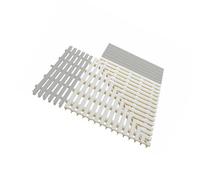 Rejilla de drenaje de piscina, rejilla para calzadas, patios, cubiertas, sistema de drenaje duradero y eficiente, ideal para la gestión del agua en zonas al aire libre