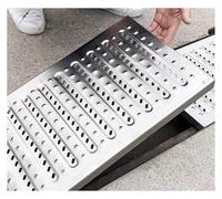 Rejilla de Drenaje de Zanja de Acero Inoxidable de 4", 6", 8", 10", 12", 14" y 16" de Ancho. Rejilla Cuadrada Exterior Antideslizante y Desmontable para Garaje, Patio, jardín, Piscina y suel