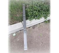 Rejilla de drenaje de zanja de metal resistente de 2 pulgadas de canal, cubierta de canaleta de acero inoxidable 304 duradera para balcón de paisaje de patio de camino de entrada, solución de escorren