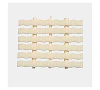 Rejilla de drenaje para ducha y entradas, cubierta de desbordamiento ondulada para patios y cubiertas de piscina, 18 cm, 15 piezas