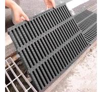 Rejilla de drenaje para exteriores, 20/30/40 cm, cubierta de drenaje para campos deportivos, jardín y patio, rejillas pesadas para un agua eficiente