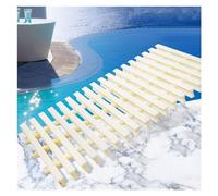 Rejilla de Drenaje para Piscina, Rejilla de Drenaje de Ducha de plástico ABS Desmontable, Filtro Protector contra desbordamientos de canalones para jardín, Garaje, empalm