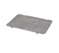 Rejilla de enfriamiento de acero inoxidable, antiadherente, for repostería, pasteles, horno, bandeja for hornear, macarrones, pan, galletas Para Vegetales(39x28x1.5cm)