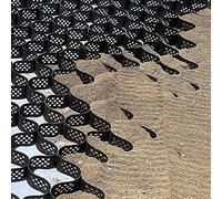 Rejilla de entrada de panal de abeja, base de cobertizo, 5,1 cm de alto, red de control de barro para caminos al aire libre y patios, paisajismo