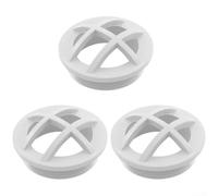 Rejilla de entrada de pared de piscina a juego para Hayward SP1026 Dimensiones 3,8 cm MIP para vinilo y fibra de vidrio (paquete de 3)