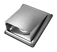 Rejilla de escape de acero inoxidable para pared y techo