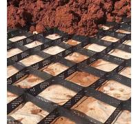 Rejilla de estabilización de grava de plástico para césped de patio de entrada, 4 x 5 m, sistema de pavimentación celular para un mejor drenaje y estabilidad