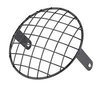 Rejilla de Faro de Motocicleta, Mantenimiento Universal de 20,32 Cm de Diámetro, Faro de Motocicleta, Malla Frontal para Autocycle(negro)