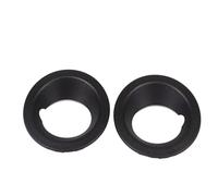 Rejilla de Faros Antiniebla Compatible Con Para X3 E83 2004 2005 2006 Cubierta Anillo Luz Antiniebla Del Parachoques Delantero Lámpara Antiniebla Repuesto Bisel Decoración