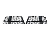 Rejilla De Faros Antiniebla Delanteros Tipo Panal Para A3 8v S-L Sedán Y Para Sportback Convertible 2017, 2018 Y 2019 Repuestos para automóviles(Glossy Black)
