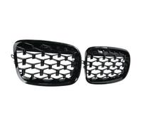 Rejilla de faros antiniebla Rejilla delantera de malla tipo riñón con diseño de diamante Para E70/E71/E72 X5/X6 2007-2013