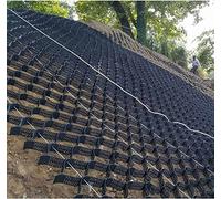 Rejilla de grava resistente de 5,1 cm de grosor, estabilizador de suelo para calzadas, cobertizos, pendientes y estacionamientos, rejillas de suelo de 5 x 8 m para soporte de grava y drenaje