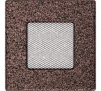 Rejilla de latón para chimenea, 17 x 17 KRATKI