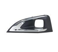 Rejilla de luz antiniebla Compatible Con Peugeot Para GT 4008 5008 Parachoques Delantero Coche Rejilla Cubierta Lámpara Antiniebla Sin Orificio Sensor Embellecedores Parrilla Antiniebla Izquierda