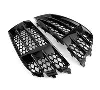 Rejilla de luz antiniebla Compatible with Parachoques Delantero de Coche, Cubierta de Malla Tipo Panal, Compatible con Audi A5, S5, RS5, B8.5 (2013-2016)