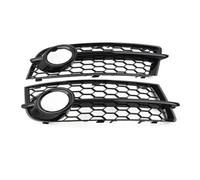 Rejilla de luz antiniebla de Malla de Nido de Abeja para Audi TT 8J Standard (2006-2014) 8J0807682 8J0807681 (Negro Brillante)
