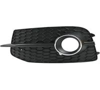 Rejilla de luz antiniebla de repuesto para coche, parrilla de doble puente para Q3 para SLine 2012-2014 lado izquierdo derecho parachoques delantero luz antiniebla (1 par) (L)