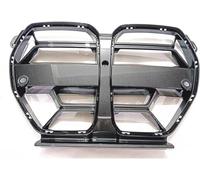 Rejilla de luz antiniebla del coche Alerón delantero para BMW G80, M3, G82, G83 y M4 (2021-2024)(Carbon Fiber Look)