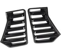 Rejilla de luz antiniebla del coche Car Front Grille for Toyota for Tacoma 2024 2PCS Carbon Fiber Look Fog Light Side(Glossy Black)
