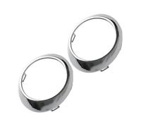 Rejilla de luz Antiniebla del Coche Para Mercedes para Benz W251 R-Class 2006-2010 1 par cromado L+R marco de la luz antiniebla delantera bisel anillo cubierta 2518850374 Cubierta De Luz Antiniebla De