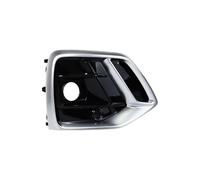 Rejilla de luz antiniebla delantera izquierda y derecha for Audi Q5, SQ5, S-Line, Sline Sport 2021, 2022, 2023, con orificio ACC.(Chrome Right)