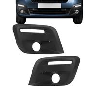 Rejilla de Luz Antiniebla Delantera para 2015-2018, Cubierta de Parrilla de Luz Antiniebla del Parachoques Delantero de Alta Resistencia, Embellecedor de Cubierta de