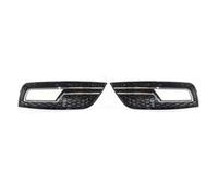 Rejilla de luz antiniebla delantera para Audi A4 B8.5 edición estándar (2013-2016), malla de panal cromada/negra.(Chrome)
