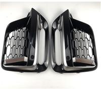 Rejilla de luz antiniebla para coche Cubierta protectora para rejilla de luz antiniebla delantera para BMW X3 G01 X4 G02 2018 2019 2020(With Fog Light Hole)