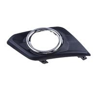 Rejilla de luz antiniebla para coche Para Nissan para Rogue para Xtrail 2014-2016 2 uds cubierta de luces antiniebla luz para parachoques frontal marco rejilla accesorios coche(Fog light Cover L)