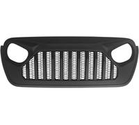 Rejilla de luz antiniebla para coche Rejilla delantera para Jeep para Wrangler JL JT 2018-2021 con malla