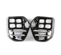 Rejilla de luz antiniebla para parachoques delantero para Sportage para GT LINE MK4 2016-2018, lado izquierdo y derecho, plástico ABS, borde negro, compatible con modelo 2016, 2017, 2018 (izquierda)