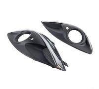 Rejilla de luz antiniebla para Vauxhall Corsa D parachoques delantero izquierda derecha ABS negro lámpara antiniebla cubierta inserto carcasa 2011-2014