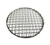 Rejilla de malla de acero inoxidable para parrilla, para camping, parrilla, picnic, bandeja de barbacoa, estante para estufa