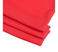 Rejilla de malla para altavoces de 1,6 x 0,5 m, tela de poliéster, filtro acústico, protector plateado, rojo, blanco, negro, marrón (rojo)