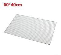 Rejilla de malla para barbacoa perfecta para asar una variedad de alimentos en hogueras y parrillas (marco 3.4 60 x 40 cm)