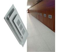 Rejilla de malla rectangular de aleación de aluminio para tareas de ventilación que requieren características de permeabilidad al aire y dureza basadas en malla (100 x 250)