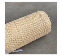 Rejilla de Mimbre Rollo Natural para Ratán Cabeceros Silla Muebles,Trenza Vienesa Rollo por Metros,Plancha Malla de Ratán Tejida a Mano,Correas de Caña Material Rollo(40cmx2.5m)