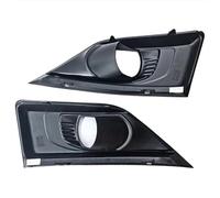Rejilla de parachoques Compatible Con Citroen Para C4 7414SC 2 Piezas Parachoques Delantero Lámpara Antiniebla Marco Rejilla Embellecedor Cubierta Rejilla Lámpara Antiniebla Izquierda Y Derecha
